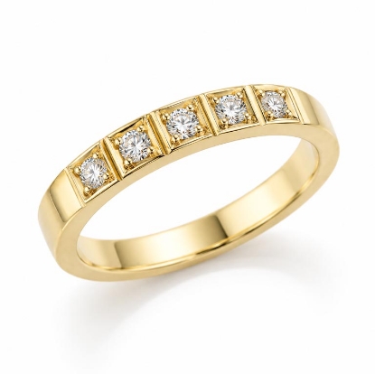 Billede af Alliancering brillant 5* 0,03 w/vs. 14 kt.