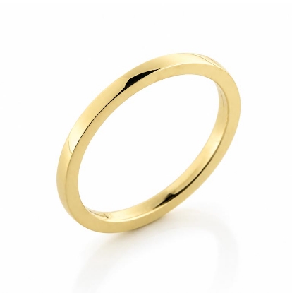 Billede af Garderring, bredde 1,6 mm., tyk. 1,8 mm. 14 kt.