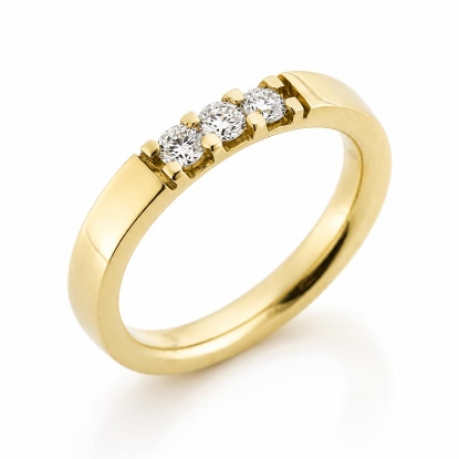 Billede af Alliancering 14 kt. 3* 0,07 w/vs