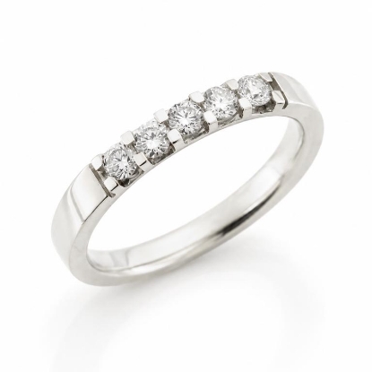 Billede af Alliancering 14 kt. hvg. 5* 0,07 w/vs