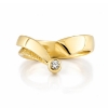 Billede af Ring brillant 0,08 w/vs.14 kt.