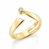 Billede af Ring brillant 0,08 w/vs.14 kt.