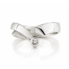 Billede af Ring brillant 0,08 w/vs.14 kt. hvidguld