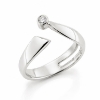 Billede af Ring brillant 0,08 w/vs.14 kt. hvidguld