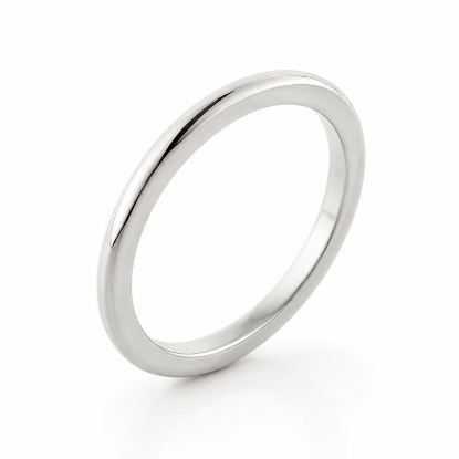 Billede af Garderring,bredde 1,5 mm., tyk. 2,1 mm. 925s.