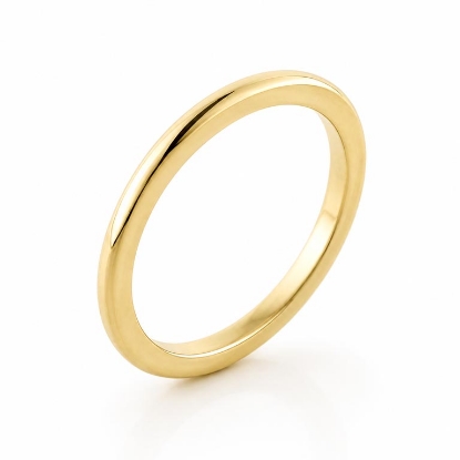 Billede af Garderring,bredde 1,5 mm., tyk. 2,1 mm. 8 kt. 