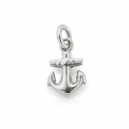 Billede af Vedhæng anker, hj. 9 mm. 14 kt. hvg.
