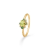 Billede af Mads Z "Four Seasons - Spring Petite" ring 14 kt. guld m. ægte sten (str. 50-60)