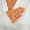 Billede af Mads Z "Four Seasons - Winter Petite" ring 14 kt. guld m. ægte sten (str. 56)
