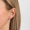 Billede af Mads Z "Céleste" øreringe 14 kt. guld m. 0,12 ct. brillanter