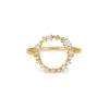 Billede af Mads Z "Lucia" ring 14 kt. guld m. 0,25 ct. brillanter (str. 54)