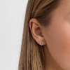 Billede af Mads Z "Lucia" øreringe 14 kt. guld m. 0,22 ct. w/si brillanter