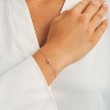 Billede af Mads Z "Tender Heart" armbånd 14 kt. guld m. 0,07 ct. brillant (16+2 cm)