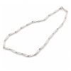 Billede af Collie snoet pladeled 45 cm. 925s.