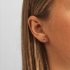 Billede af Mads Z "Tender Heart" øreringe 14 kt. guld m. 0,14 ct. brillanter