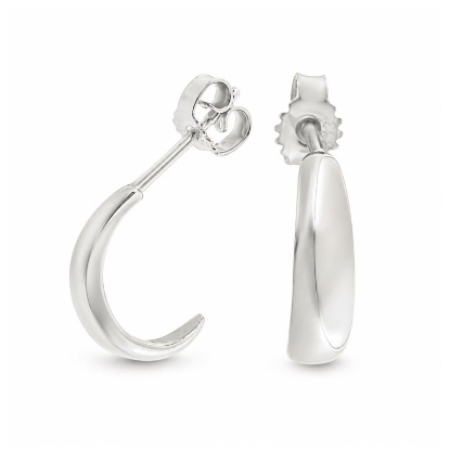 Billede af Ørestik, ½ creol, hj. 14,5 mm. 14 kt. hvg.