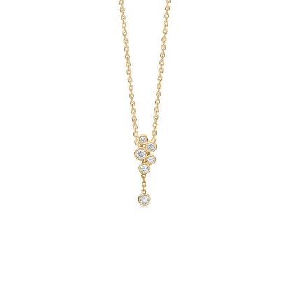 Billede af Mads Z "Diamond Dew" vedhæng 14 kt. guld m. 0,16 ct. brillanter (ekskl. kæde)