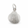 Billede af Vedhæng musling 14 mm. 14 kt. hvg.