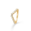 Billede af Mads Z "Freya" ring 14 karat guld m. 0,54 ct. brillanter (str. 50-60)