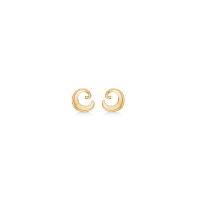 Billede af Mads Z "Ocean Petite" øreringe 14 kt. guld