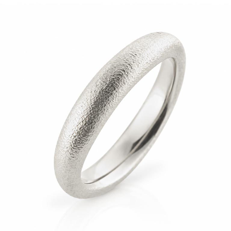 Billede af Ring bølget 14 kt. hvg.