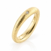 Billede af Ring bølget 1* 0,05 w/vs. 14 kt.