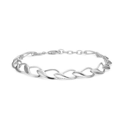 Billede af Mads Z "Winelink Petite" armbånd sølv (17+2 cm)
