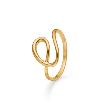 Billede af Mads Z "Caia" ring 8 kt. guld (str. 50-60)