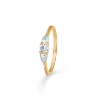 Billede af Mads Z "Solis Shine" ring 8 kt. guld m. cz (str. 50-60)
