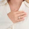 Billede af Mads Z "Solis Trio" ring 8 kt. guld m. cz (str. 50-60)