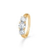 Billede af Mads Z "Solis Trio" ring 8 kt. guld m. cz (str. 56)