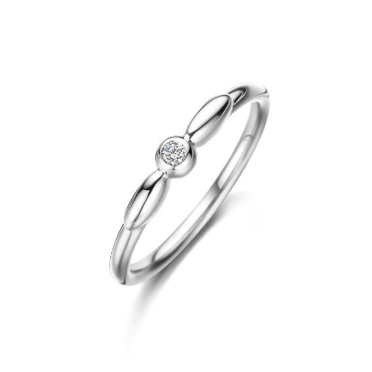 Billede af Spirit Icons Cornelia ring sølv m. cz (str. 48-64)