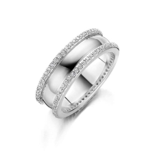 Billede af Spirit Icons Rina ring sølv m. cz (str. 50)
