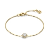 Billede af Spirit Icons Romance armbånd forgyldt sølv m. cz (17+2 cm)