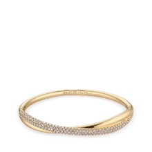 Billede af Bering Arctic Pavé armring forgyldt stål m. cz (190 mm)