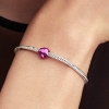 Billede af Pandora Pink Champignon Minicharm sølv