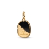 Billede af Pandora Ugle Medaljoncharm forgyldt metalblanding m. cz