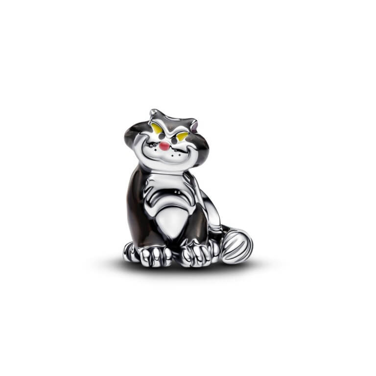 Billede af Pandora Disney Skurke Lucifer charm sølv m. emalje