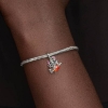 Billede af Pandora Disney Stitch Rumfærge charm sølv m. emalje