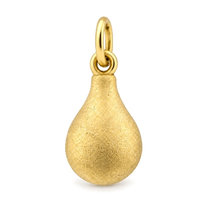 Billede af Vedhæng dråbe masiv (hj. 17,4 , ty. 12  mm) 8 kt. 