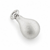 Billede af Vedhæng dråbe masiv (hj. 17,4 , ty. 12  mm) 14 kt. hvg.