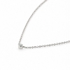 Billede af Collie med brill. 0,05 ct. w/vs, rørfatning, rund anker tr. 0,30 mm. 42 cm. 14 kt.hvg.