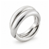 Billede af Ring dobbelt begge i hvg. 14 kt.