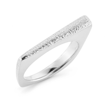 Billede af Ring massiv  14 kt. hvg.