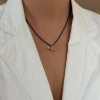 Billede af By Birdie Hannibal Gold vedhæng 14 kt. guld m. 0,02ct. brillant + ferskvandsperle