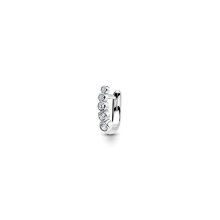 Billede af Maria Black 'Arc Bold Huggie' ørering sølv m. cz - Højre (Right)