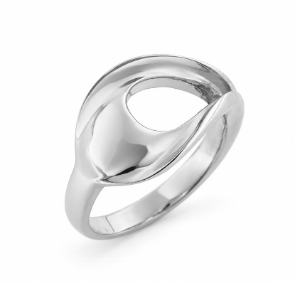 Billede af Ring "Open Split" 925s sølv