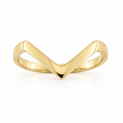Billede af Ring V ring 8 kt. (Vring)