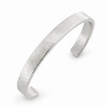 Billede af Armring åben i bund firkantet  rekt. tråd br. 7,0* tyk. 2,5 mm. 14 kt. hvg.