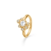 Billede af Studio Z "Lace" ring forgyldt sølv m. cz (str. 50-60)